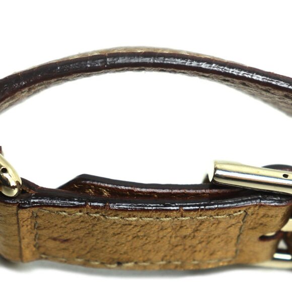 GUCCI Gold Horsebit Shoulder Bag - Picture 4 of 8